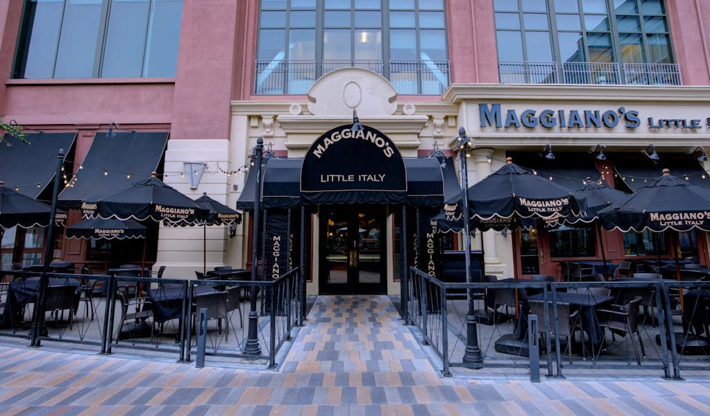 Exterior photo of Maggiano's in San Jose