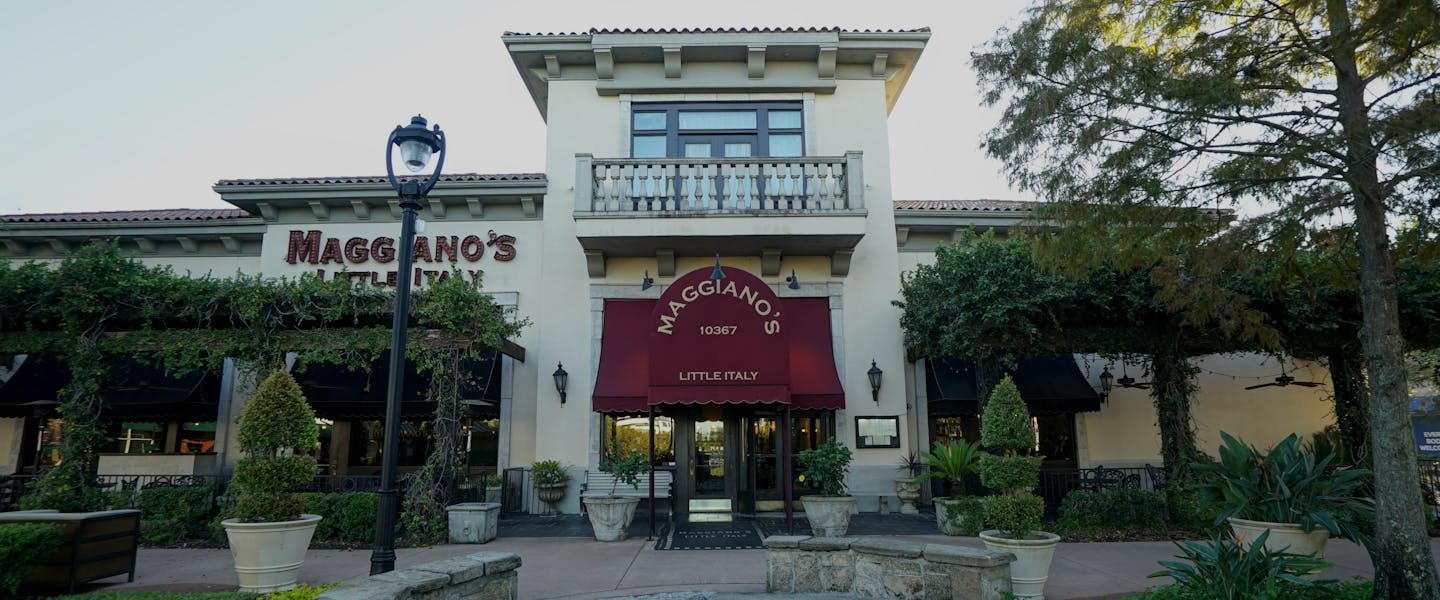 Exterior photo of Maggiano's in Jacksonville